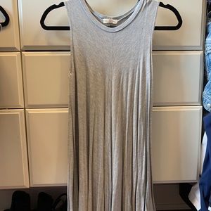 Grey Flowy Dress